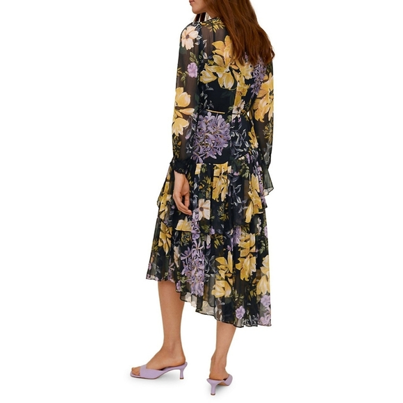 MANGO| Flowy Floral Dress - Picture 5 of 14